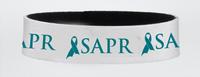 SAPR Support Wristband with Teal Imprint