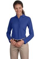 Ladies Long Sleeve Silk Touch Sport Shirt, L500LS
