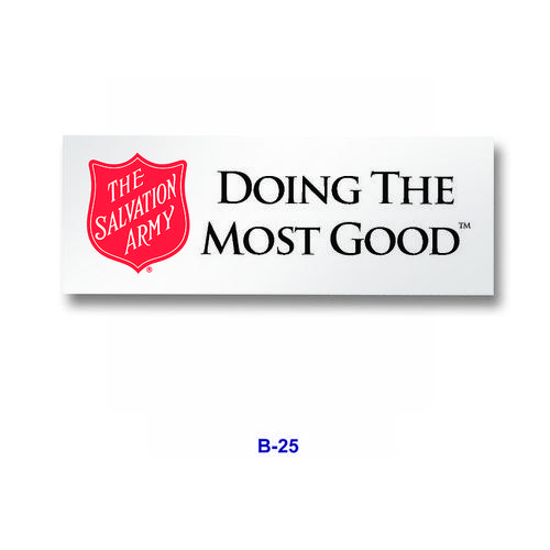 Banners - The Salvation Army, B-25