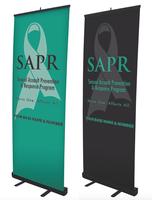 SAPR 33.5" Retractable Banner