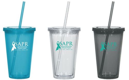 SAPR 16 oz Double Wall Tumbler