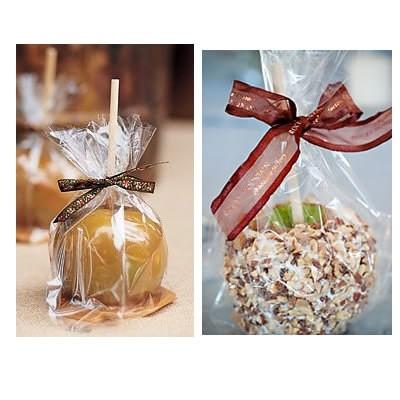 cellophane bags medium qty clear pack caramel apples