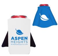 Koozie with Hero Cape