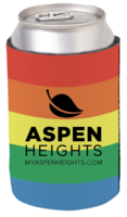 Rainbow Collapsible Koozie