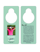 3 1/4" x 8" Full Color Door Hanger 2 Sides