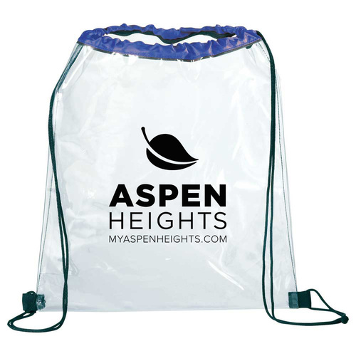 Clear Drawstring Bag