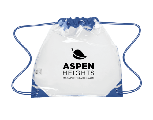 Clear Drawstring Pack 
