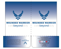 Wounded Warrior 9 x 12 Full Color Folder