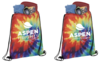 Tie-Dye Cinch Bag