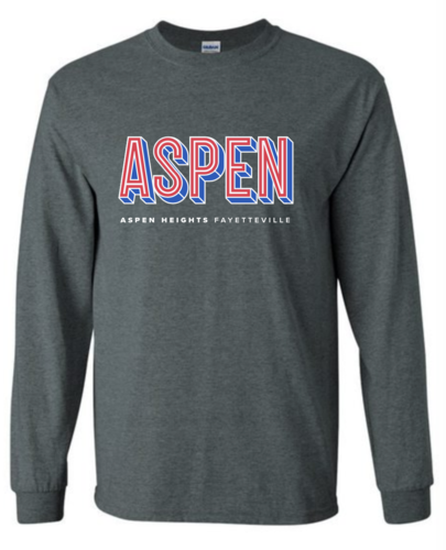3D Block Long Sleeve Tee