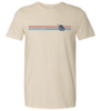 Retro Stripe Leaf Tee