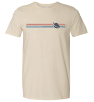 Retro Stripe Leaf Tee