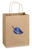 Paper Handle Shopper with Foil Imprint