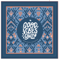 22x22in Full Color Bandana