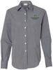 Van Heusen Button Up Long Sleeve Women's Gingham Check Shirt $43.50