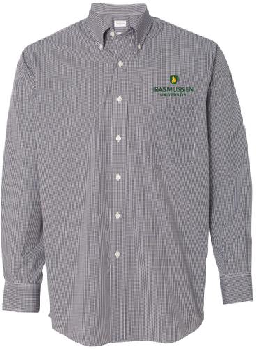 Van Heusen Men's Button Up Long Sleeve - Gingham Check Shirt $43.50