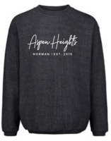 Corded Unisex Crew Sweatshirt
