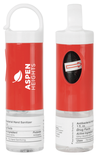 Dog Bag Dispenser with Sanitizer