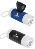 Dog Bag Dispenser with Flashlight