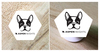 Aspen Heights White Frenchie Hexagon
