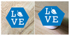 Aspen Blue Love Square