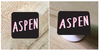 Aspen Scratch Black Square