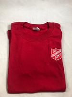 CLEARANCE-Red Youth Sizes Tshirts with Shield