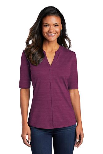 Port Authority ® Ladies Stretch Heather Open Neck Top