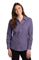 Women's Crosshatch Easy Care Shirts, L640