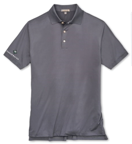 Peter Millar Men's Polos (Iron Grey)