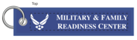 Military and Family Readiness Flight Tag Woven