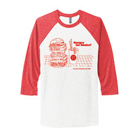 "Hungry for Books" 1980s Throwback Baseball Tee