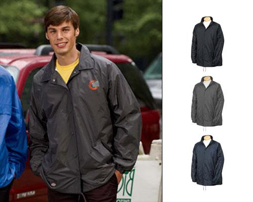 Dickies snap clearance front nylon jacket