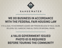 Fair Housing Sign