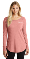 DT132L District ® Women?s Perfect Tri ® Long Sleeve Tunic Tee