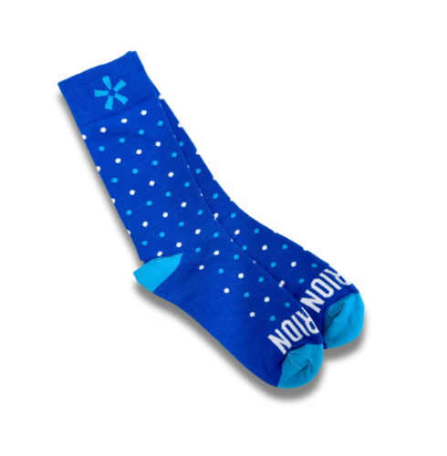 Blue Orion Long Dress Socks