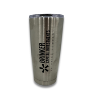 20 oz. Silver Brinker Capital Tumbler