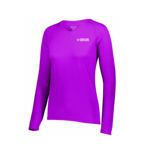 Ladies' Wicking Long-Sleeve T-Shirt