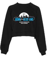 Womens Bella + Canvas  Women's Raglan Pullover Fleece - 2 color options available - Home of the Blue Line -