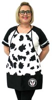 Cow Print Apron