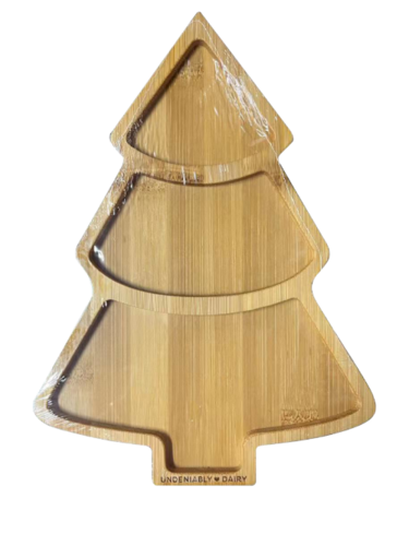 Christmas Tree Wooden Tray