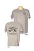 Adult Gildan 100% Cotton Grey Short Sleeve T-Shirt