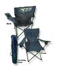 Metro Life Flight Captain Folding Chair with Carrying Case