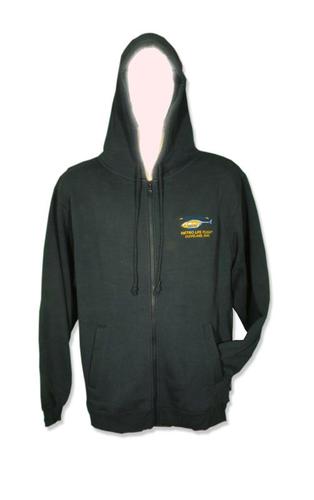 Sport-Tek Navy Full Zip Hooded Sweatshirt